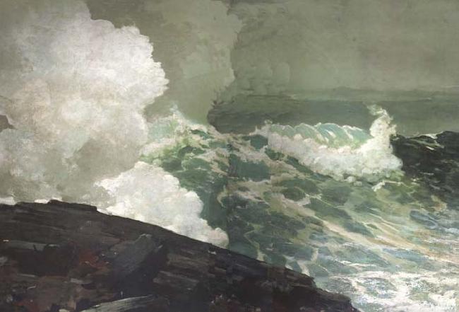 Winslow Homer Northeaster (mk44) Sweden oil painting art